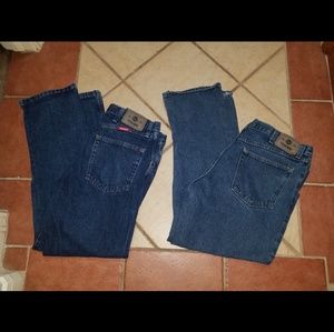 2 wrangler Jean's
